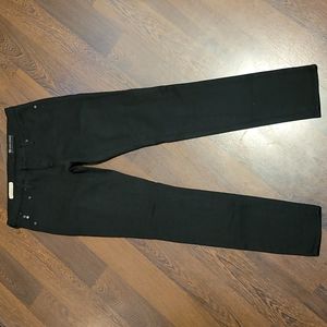 Ag Adriano Goldschmied Black Denim Jeans Sz 28R